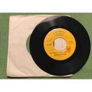 Georgie Fame - Beware of The Dog & The Ballad of Bonnie and Clyde 45 Record